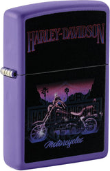 Zippo-Style Lighter Bronze - Zippo Purple Matte Purple Matte - Zippo