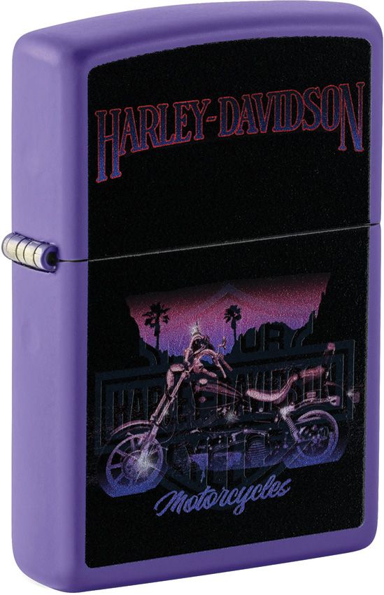 Zippo-Style Lighter Bronze - Zippo Purple Matte Purple Matte - Zippo