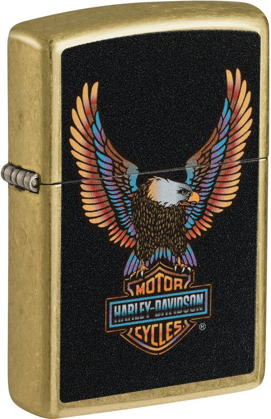 Zippo-Style Lighter Bronze - Zippo Street Brass Street Brass - Zippo
