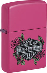 Zippo-Style Lighter Bronze - Zippo Pink Pink - Zippo