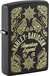 Zippo-Style Lighter Bronze - Zippo Black Matte Black Matte - Zippo