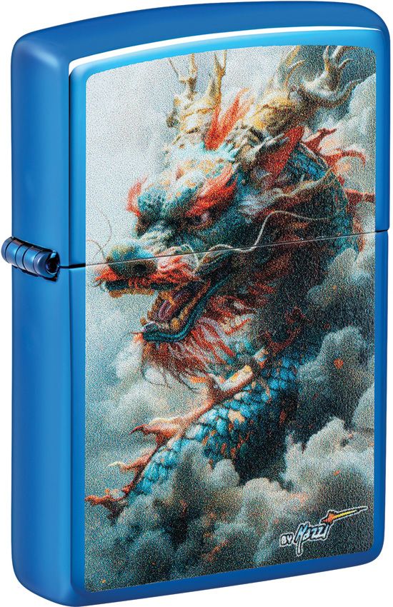 Zippo-Style Lighter Bronze - Zippo High Polish Blue High Polish Blue - Zippo