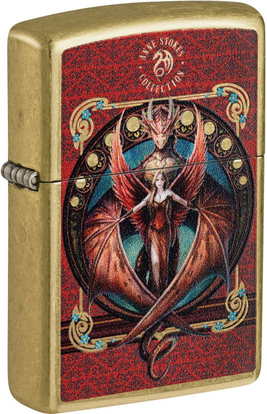 Decorative Lighter - Zippo Street Brass Street Brass - Zippo