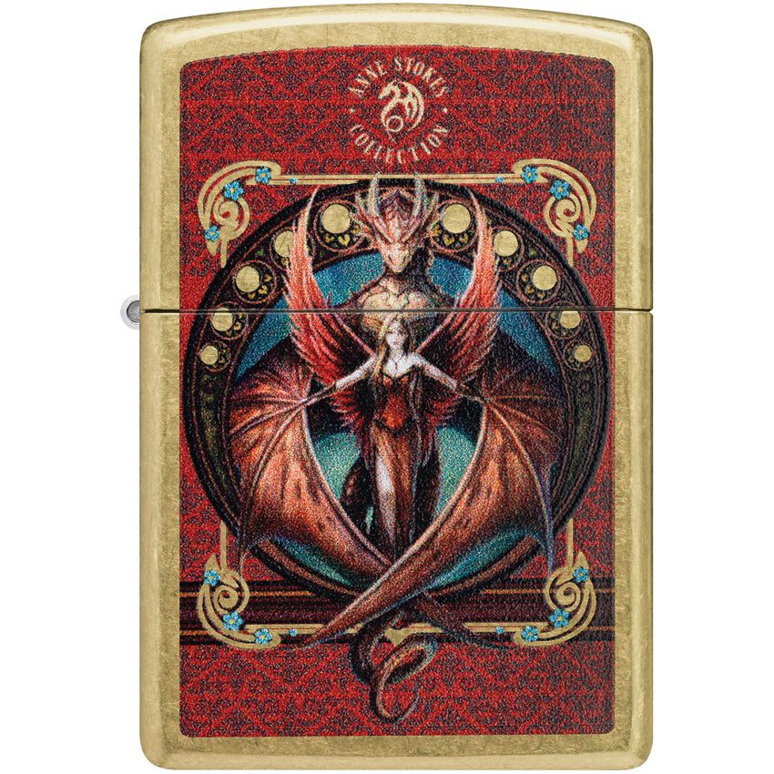 Zippo Stokes Lighter Street Brass - Zippo (image 2)