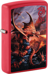 Decorative Lighter - Zippo Red Matte Red Matte - Zippo