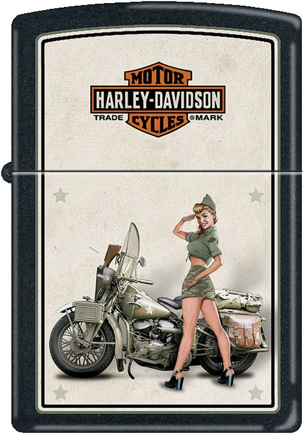Zippo-Style Lighter Bronze - Zippo Black Matte Black Matte - Zippo