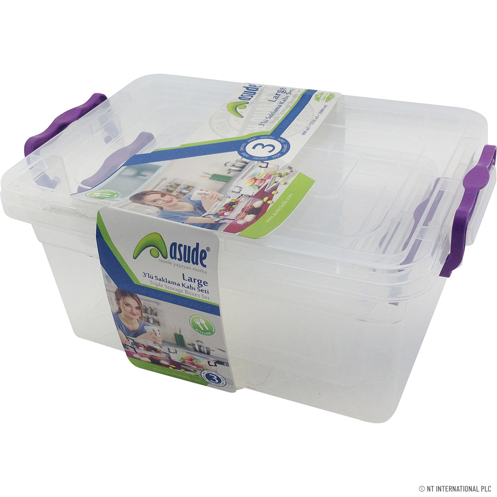 3pc Storage Box (L)