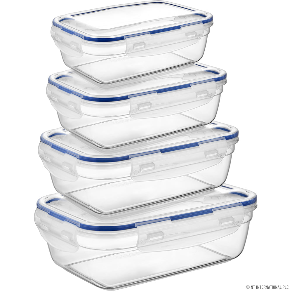 AIRTIGHT RECTANGULAR FOOD CONTAINER SET 4 (50