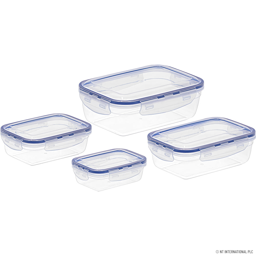 AIRTIGHT RECTANGULAR FOOD CONTAINER SET 4 (50