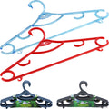 6pc Swan Clothes Hanger - Crystal