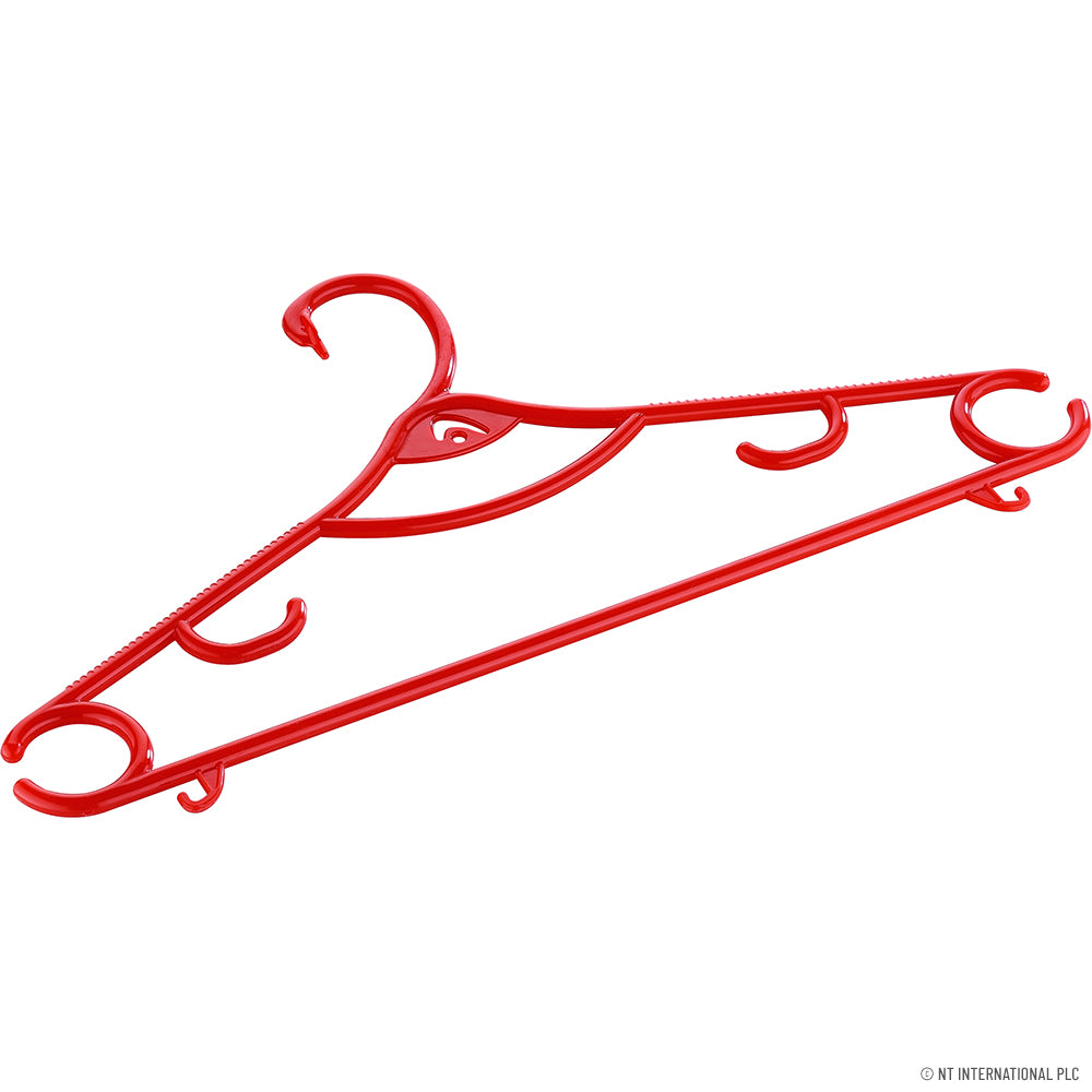 6pc Swan Clothes Hanger - Crystal