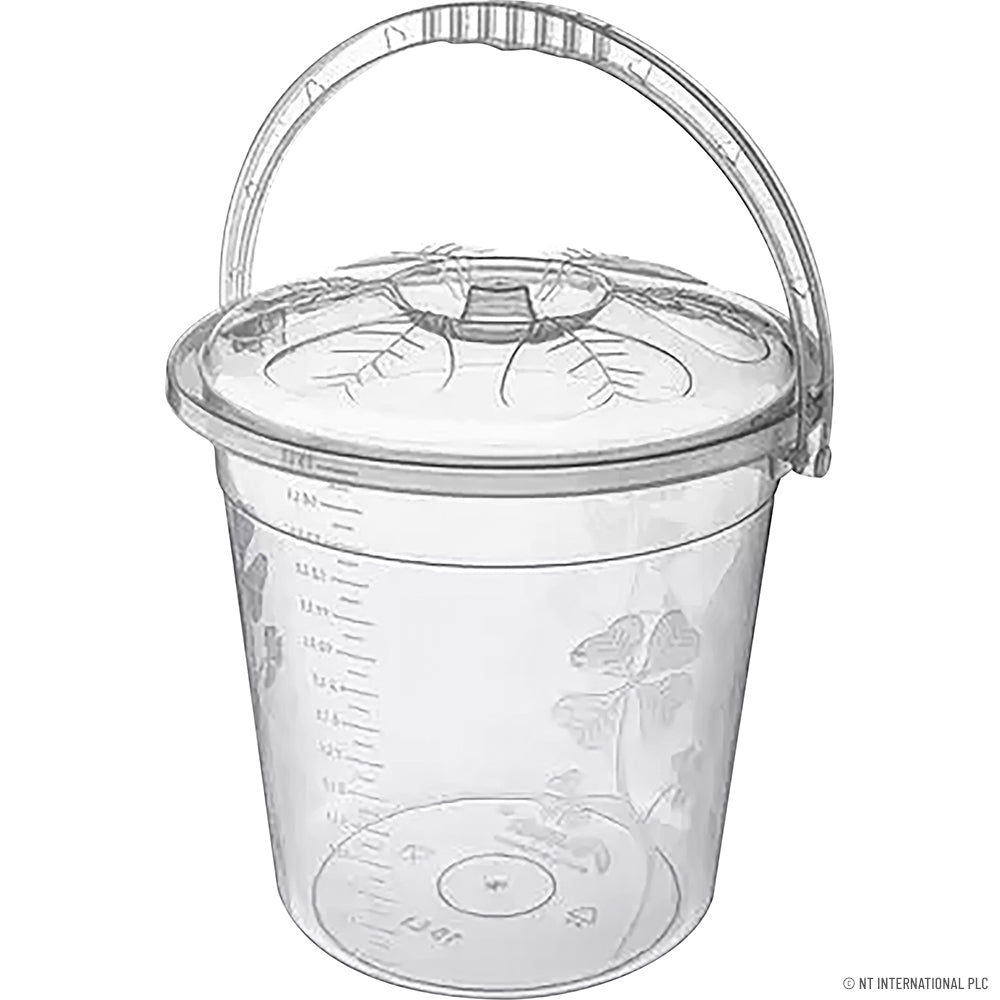 10 LT TRANSPARENT YONCA COOL WATER BUCKET