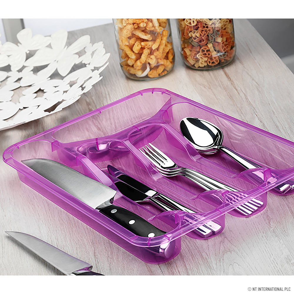 Cutlery Drawer - Trans Asst Colours