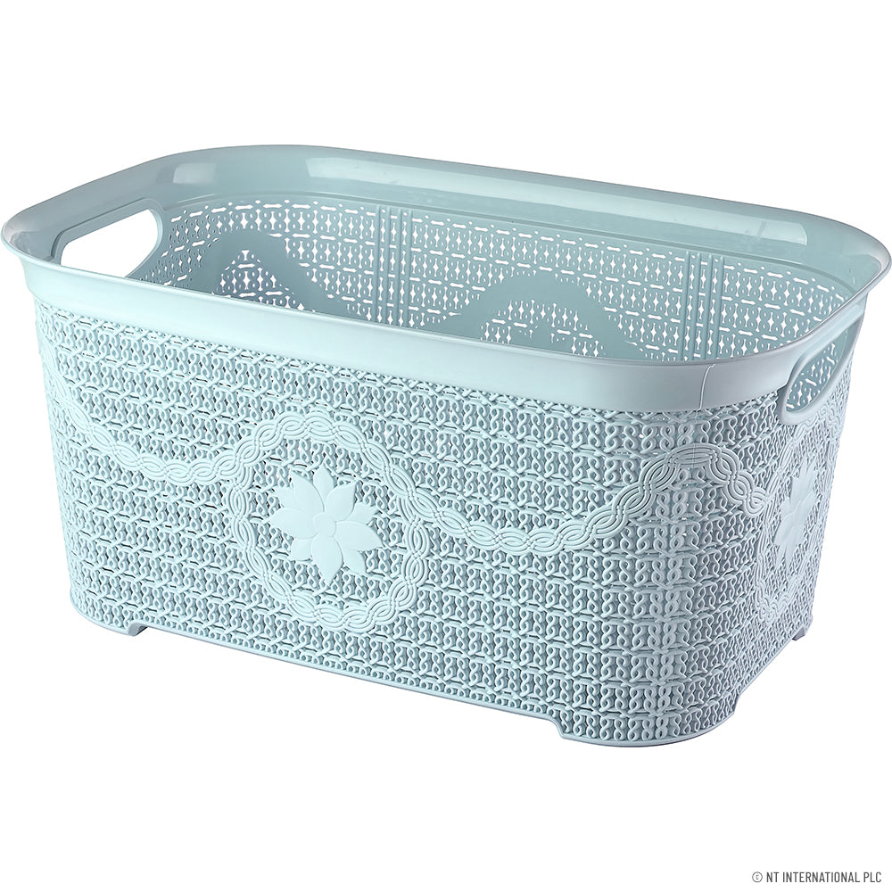 N0. 4 Knit Laundry Basket - Rect