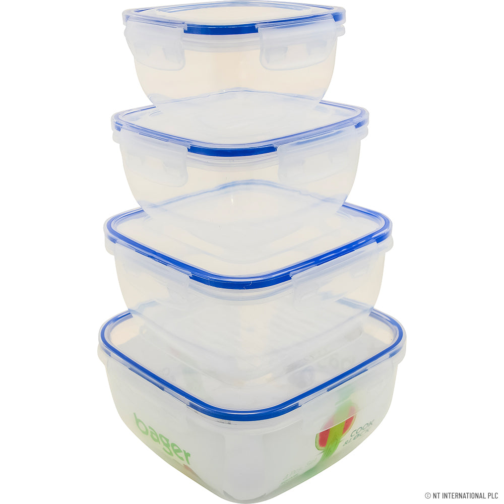 3pc Sealed Container - Square