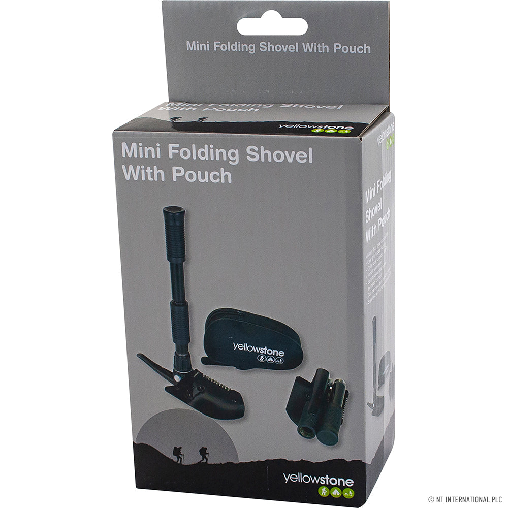 Mini Folding Shovel With Pouch