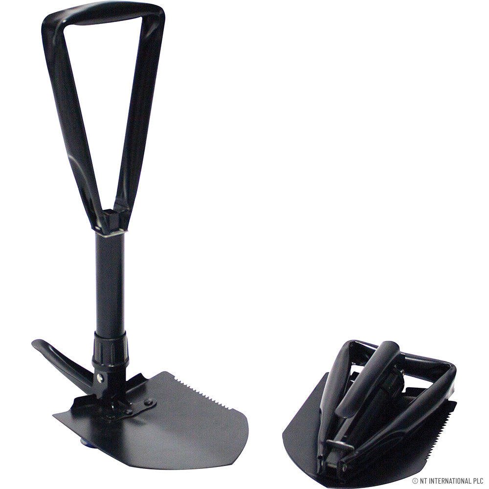 Folding Shovel with Pick