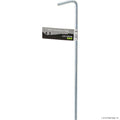 100 Pk - 7” Steel Roundwire Peg -Silver