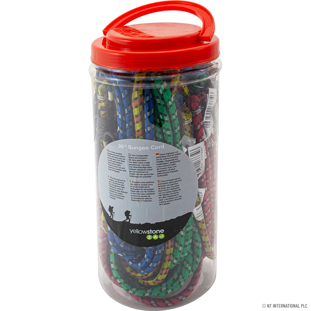 "24 Pk - 36"""" Bungee Cord -Assorted" ( 1 UN