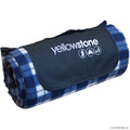 Luxury Fleece Picnic Rug 200x150cm - BLUE TAR