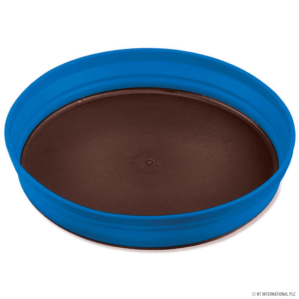 Set of 4 Folding Silicone Plates - Assorted C