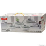 4pc Cassaglass Hot Pot Set- 1.0L, 1.5L, 2.0L,