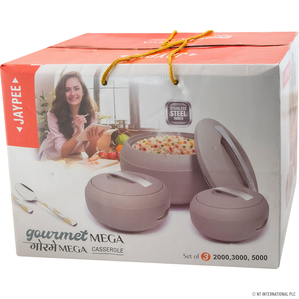 3pc Hot Pot Set - 2.0L, 3.0L, 5L - Gourmet