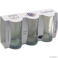 3pc Glass Tumbler - Verbena 280ml TNV024-3