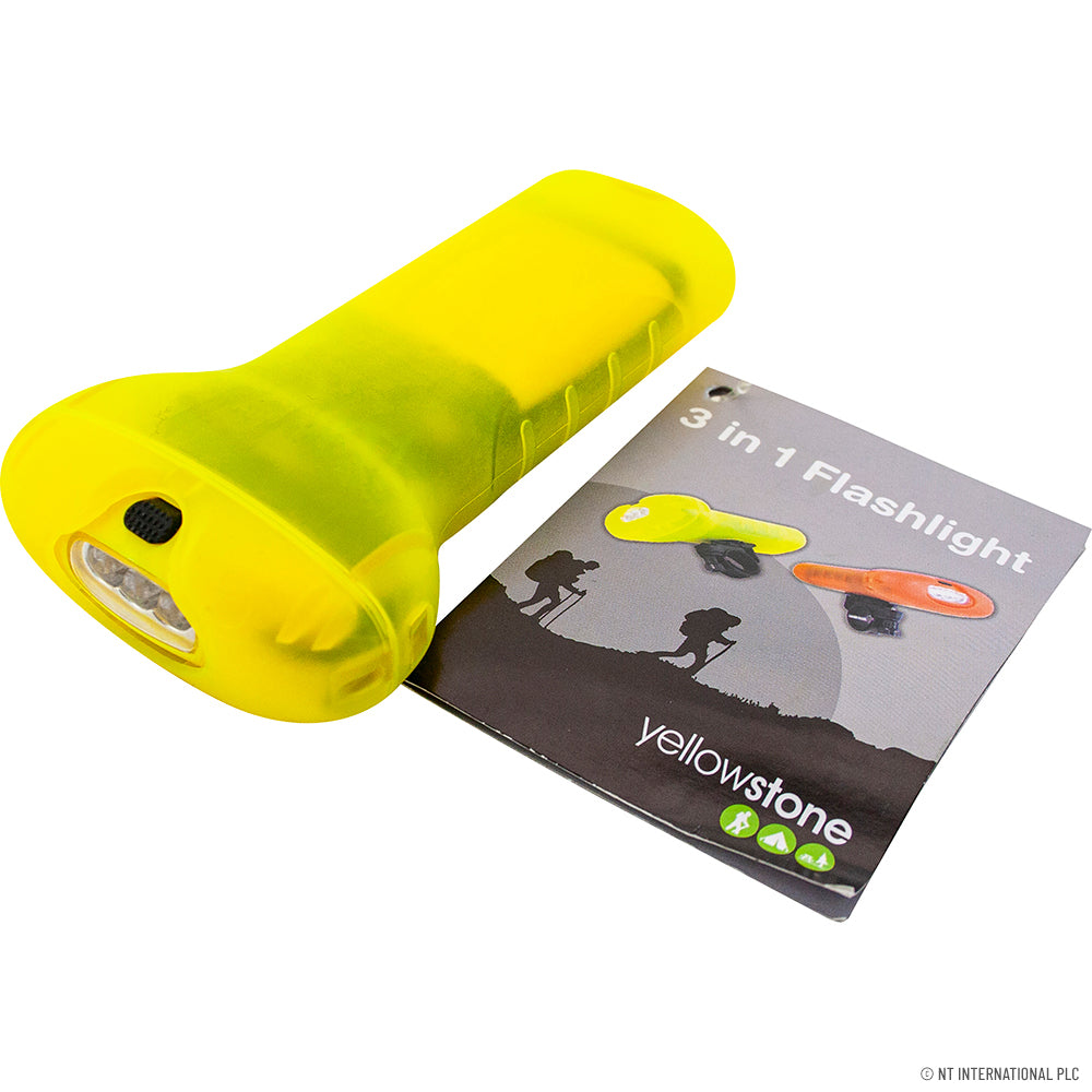 3 in 1 Flashlight