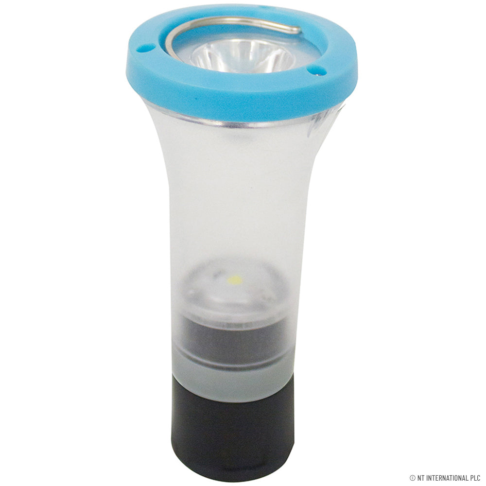 1 W Lantern - Black with Colour Band