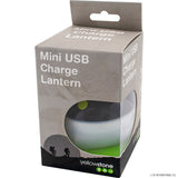Peak Kit MIni Showerproof Charge Lantern - Black & Whi - Peak Kit