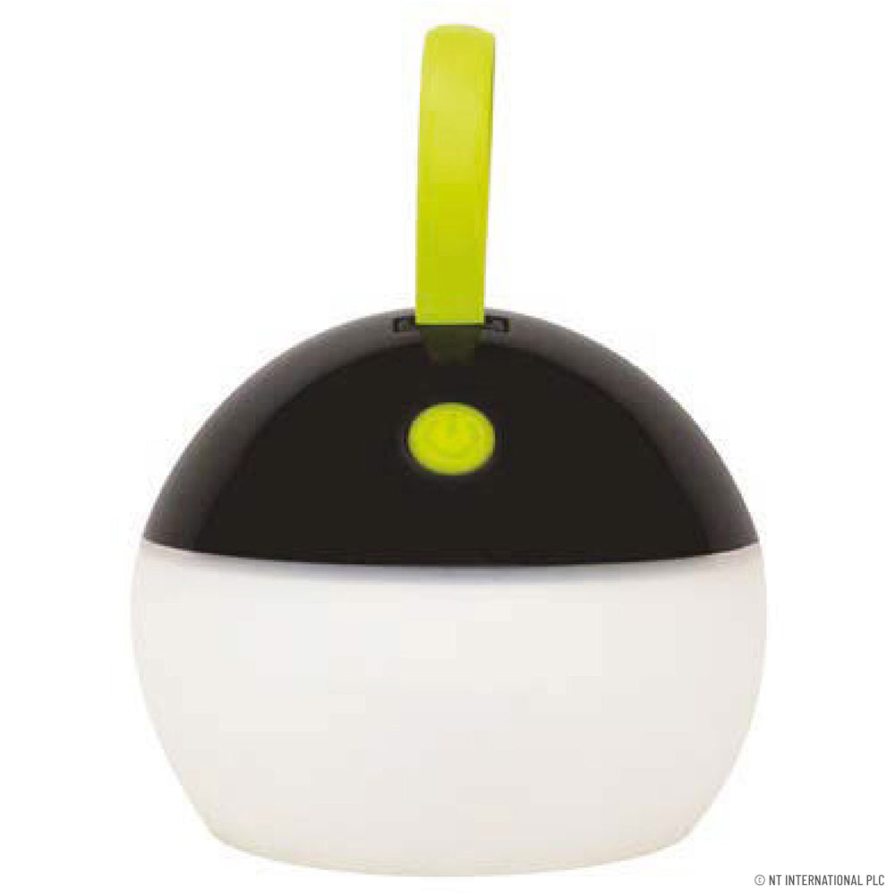 MIni Showerproof Charge Lantern - Black & Whi