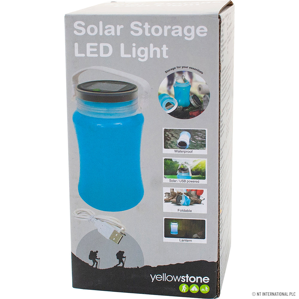Peak Kit Solar Storage LED Light - Blue - Peak Kit