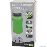 Solar Storage LED Light - Blue