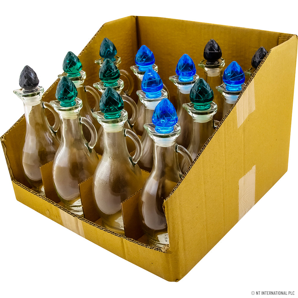 250 CC OIL & VINEGAR BOTTLE WITH CORN LID