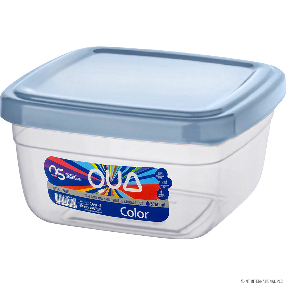 500 ML QUA COLOR SQUARE STORAGE BOX