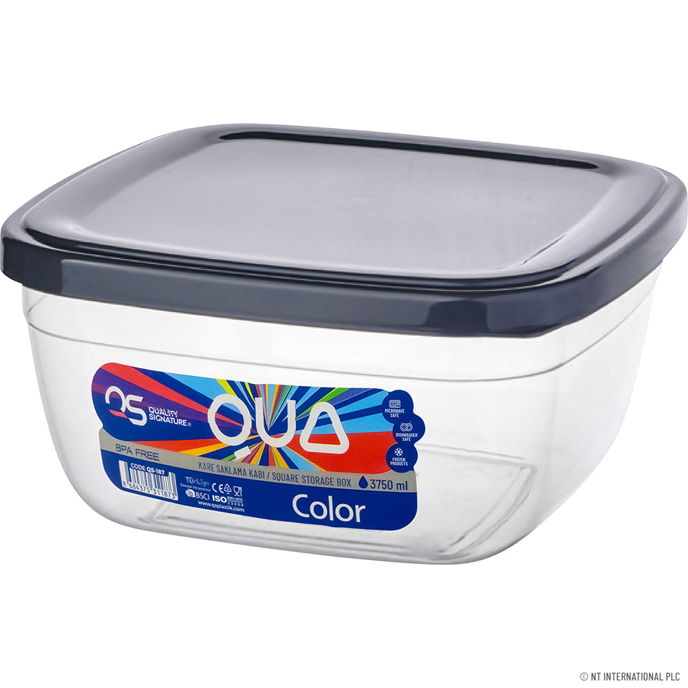 500 ML QUA COLOR SQUARE STORAGE BOX