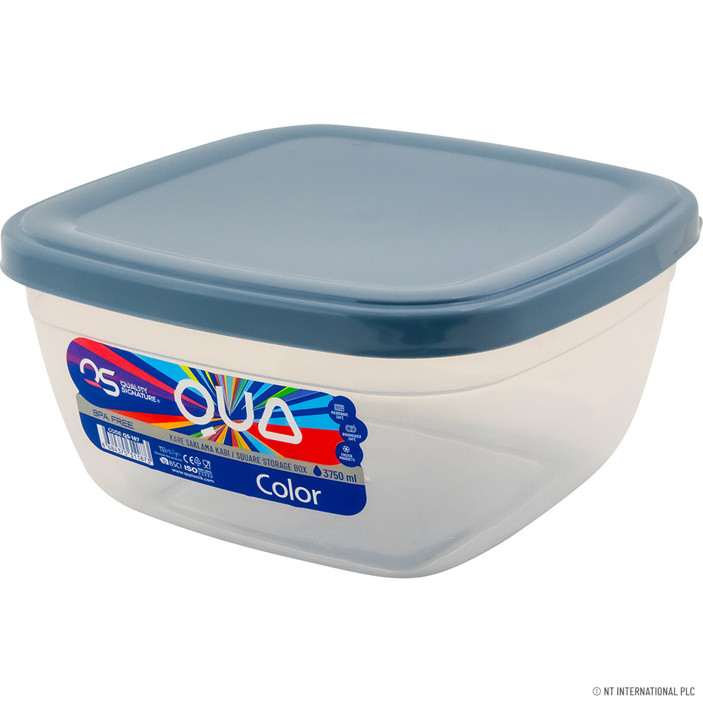 500 ML QUA COLOR SQUARE STORAGE BOX