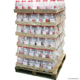 2000cc Glass Jar - Red Top - Plain