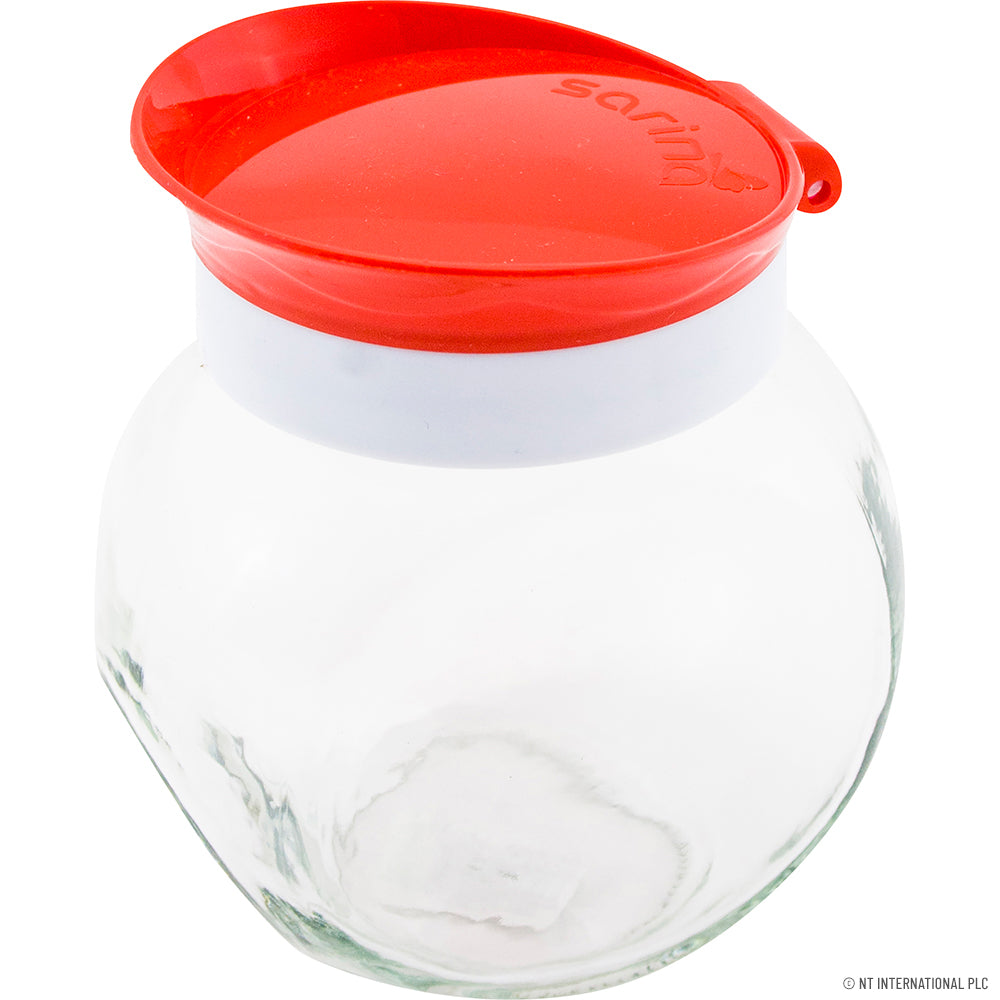 750cc Glass Jar - Double Bottom