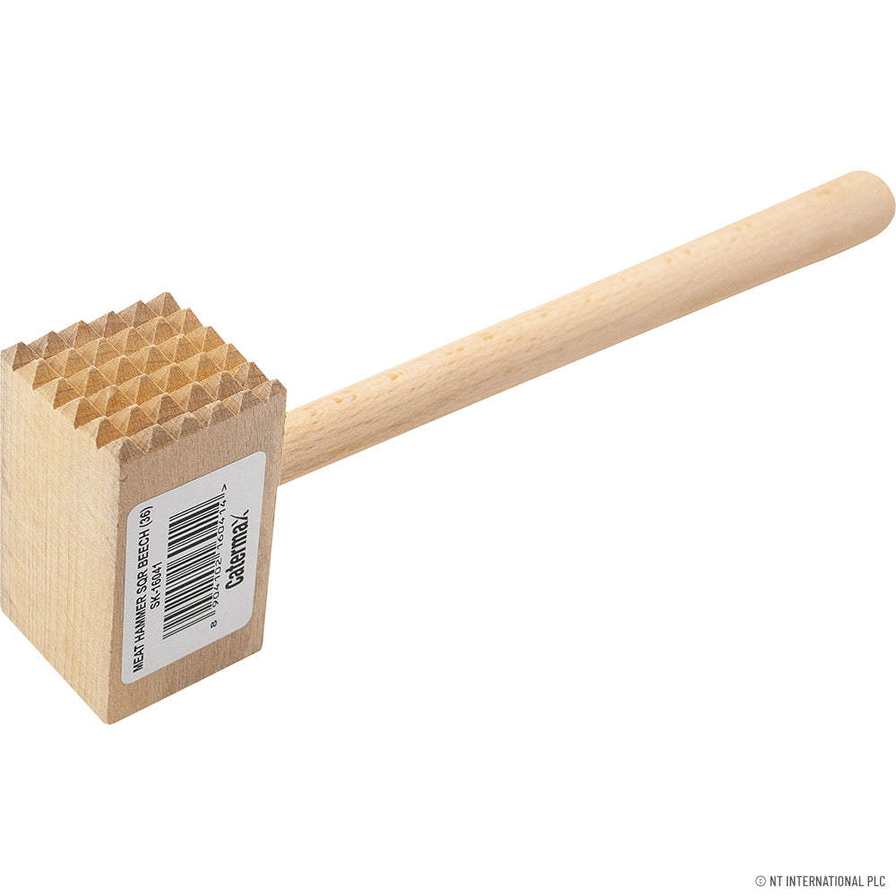 Meat Hammer Square Beech 36