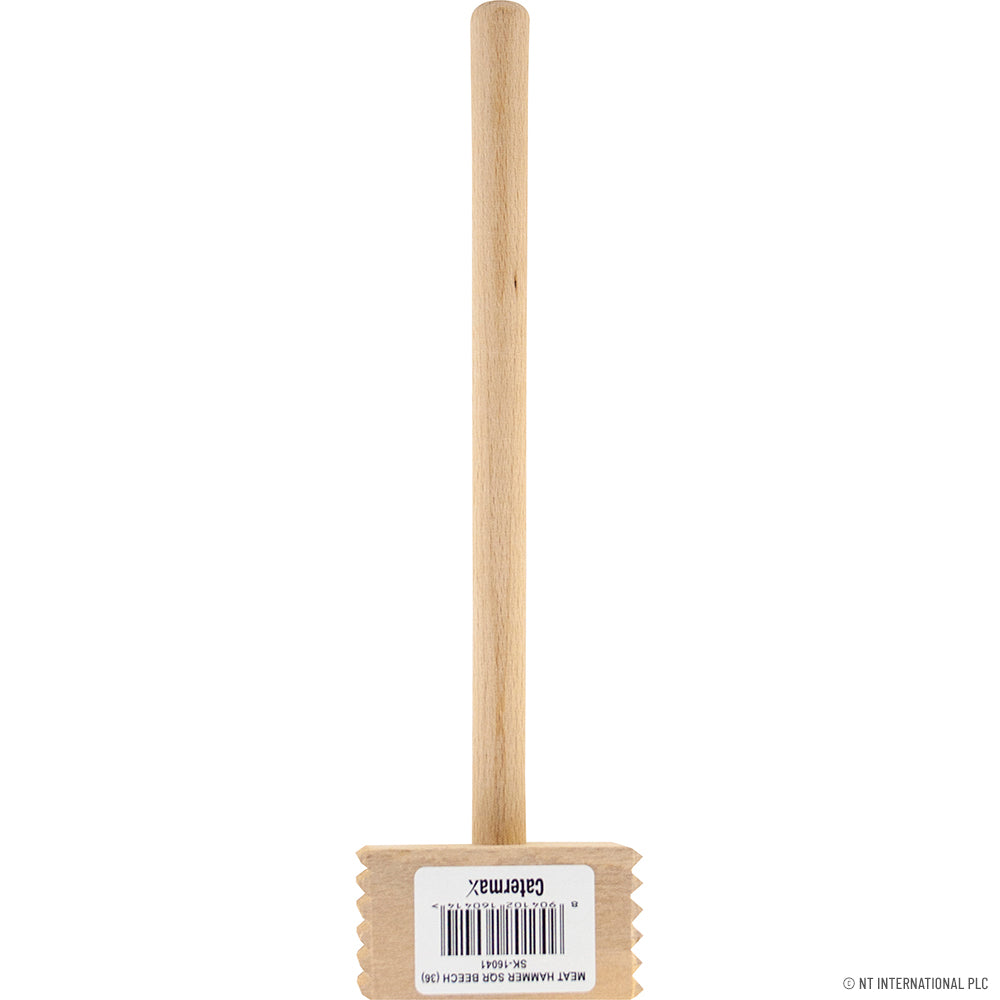 Meat Hammer Square Beech 36