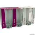 3pc Glass Tumbler - Mirage Bibita 300ml