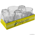 6pc Tulip Glass Tumbler 190ml