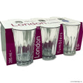 6pc Glass Tumbler 190ml - London