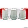 3pc Glass Tumbler - Canvas 490ml