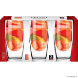 Peak Kit 3pc Glass Tumbler - Velvet 280ml (3) - Peak Kit