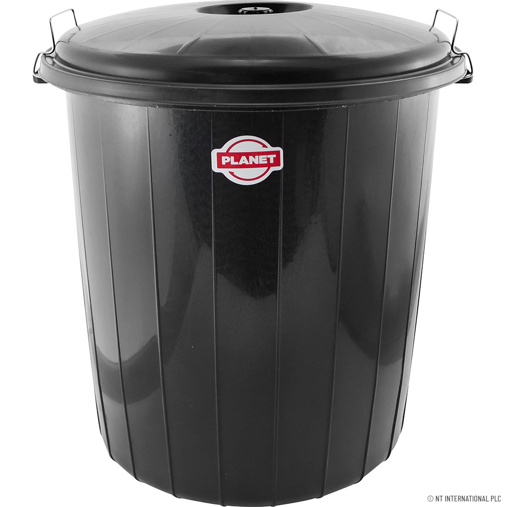 Locked Dustbin No.4 Black 70 LT