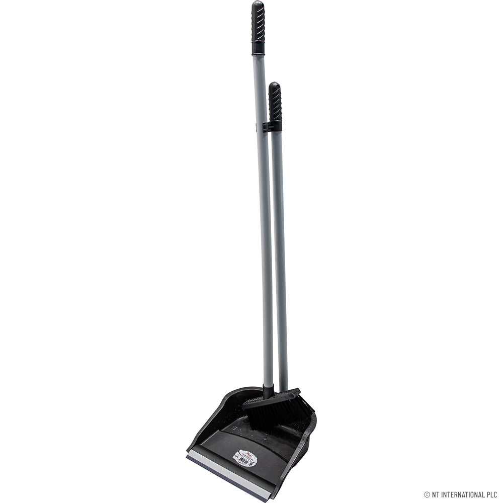 Dustpan and Brush with Handle ( Maxel Lux )