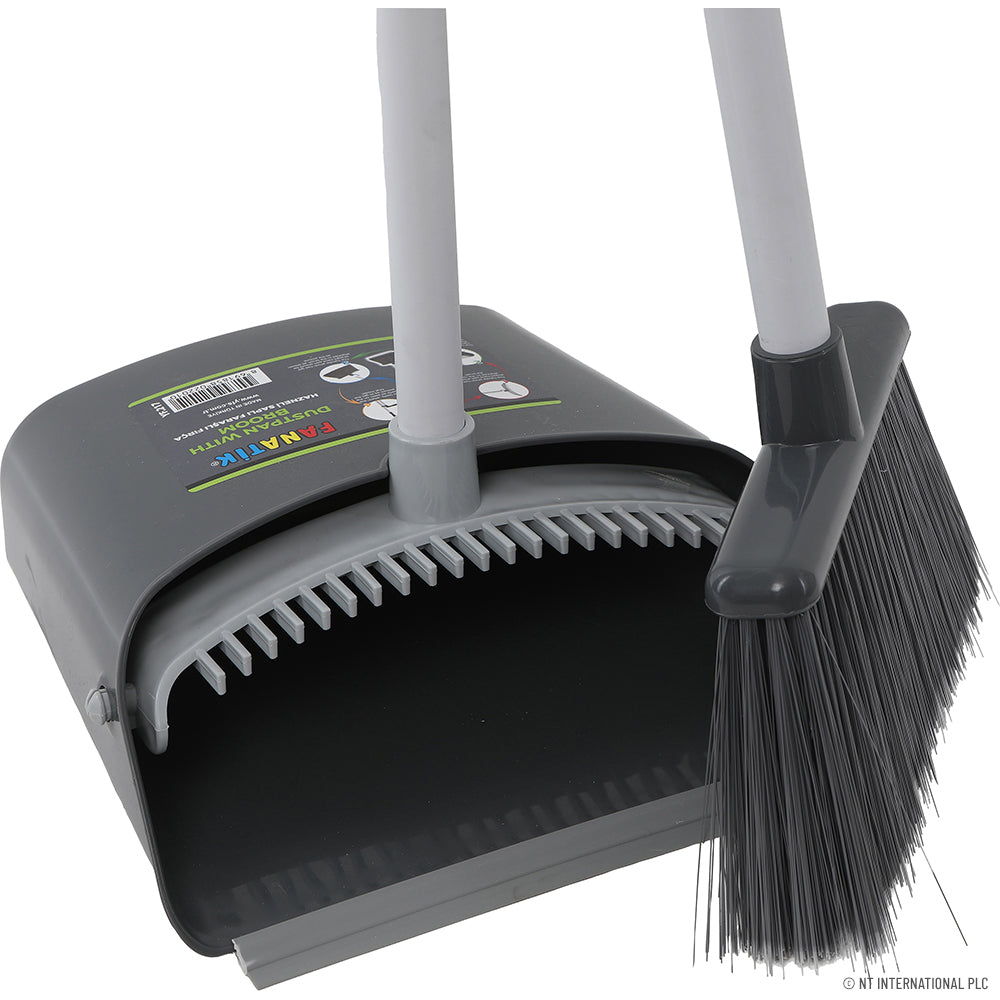 Long Handle Folding Dustpan With Broom